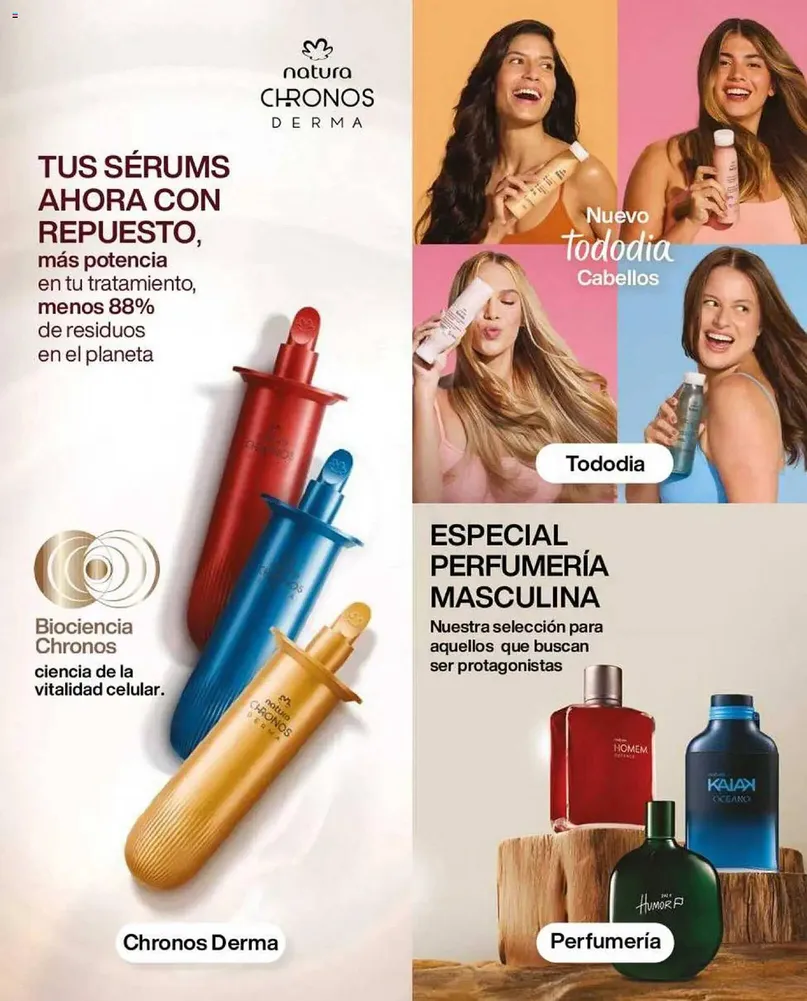 Página del catalogo Natura